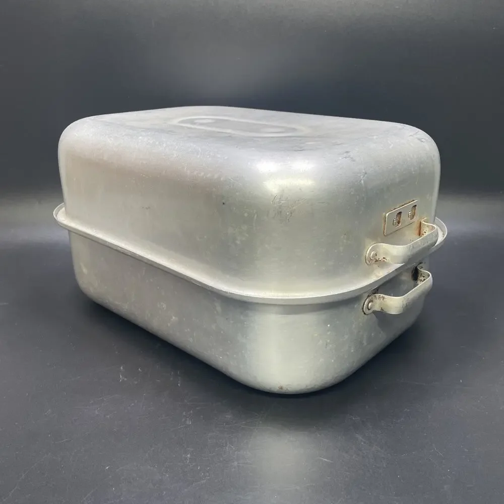 VTG Royal Chef Aluminum Covered Roaster USA Poulsen & Nardon No. 125 Vented